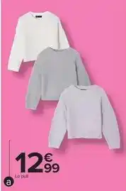 Carrefour Le pull offre