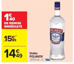 Carrefour Market POLIAKOV Vodka offre