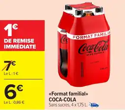 Carrefour Market COCA-COLA Format familial offre