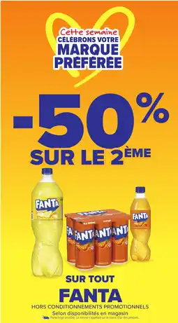 Carrefour Market FANTA Sur tout offre