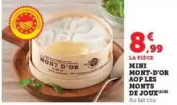 Super U Mini mont d'or aop les monts de joux offre