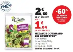 Super U Melange gourmand les crudettes offre