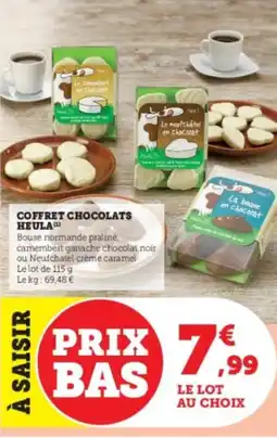 Super U Coffret chocolats heula offre