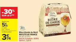Carrefour Market REFLETS DE FRANCE Bière blonde du Nord offre