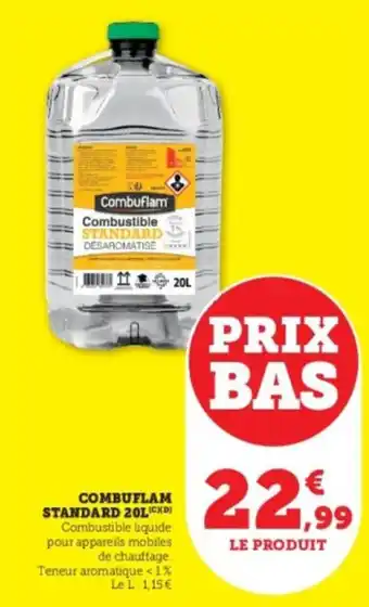 Super U Combuflam standard offre