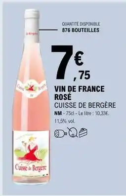 E.Leclerc CUISSE DE BERGÈRE offre