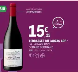 E.Leclerc TERRASSES DU LARZAC AOP offre