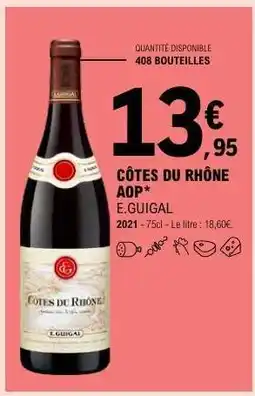 E.Leclerc Côtes Du Rhône Aop offre
