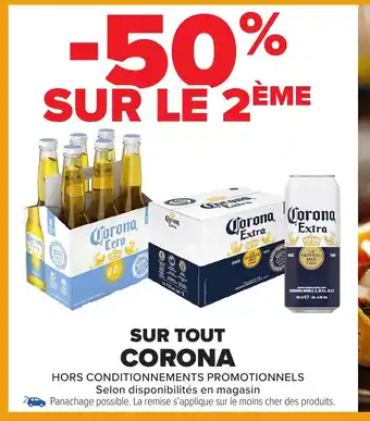 Carrefour Market CORONA Sur tout offre