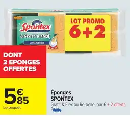 Carrefour Market SPONTEX Éponges offre