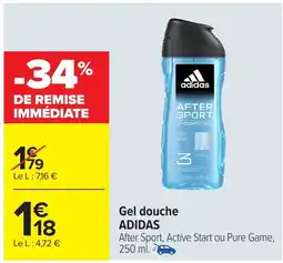 Carrefour Market ADIDAS Gel douche offre