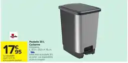 Carrefour Market SUNDIS Poubelle Carbonne offre