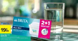 Carrefour Market BRITA Pack 2+1 filtre à eau maxtra pro offre