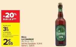 Carrefour La charnue - bière offre