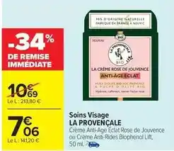 Carrefour Soins visage offre