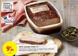 Intermarché Pâté grand père offre