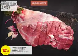 Intermarché Agneau gigot entier ou gigot à rôtir jean rozé offre