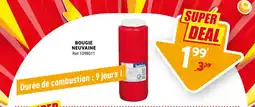 Trafic Bougie neuvaine offre