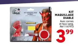 Trafic Kit maquillage diable offre