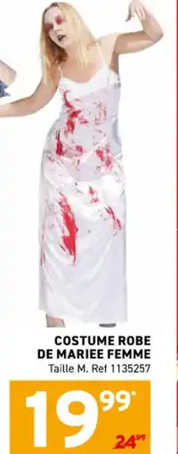 Trafic Costume robe de mariee femme offre