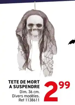 Trafic Tete de mort a suspendre offre