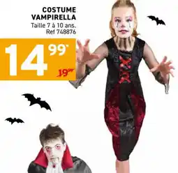 Trafic Costume vampirella offre