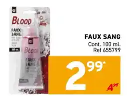 Trafic Faux sang offre
