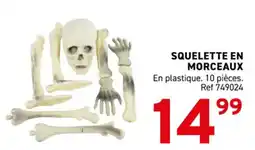 Trafic Squelette en morceaux offre
