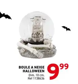 Trafic Boule a neige halloween offre
