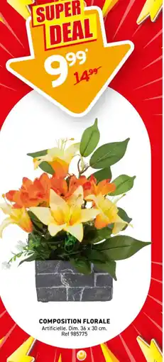 Trafic Composition florale offre