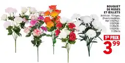 Trafic Bouquet de roses et ceillets offre