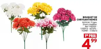 Bouquet de chrysanthemes