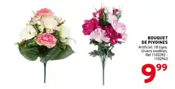 Trafic Bouquet de pivoines offre