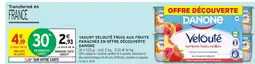 Intermarché Yaourt velouté fruix aux fruits panaches en offre découverte danone offre