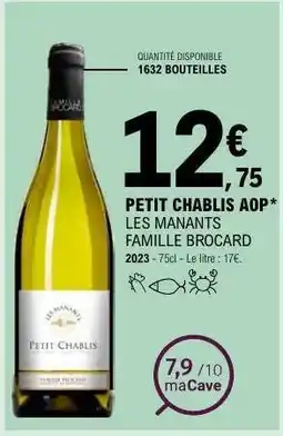 E.Leclerc PETIT CHABLIS AOP offre