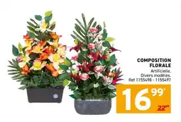 Trafic Composition florale offre