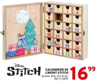 Calendrier de l'avent stitch