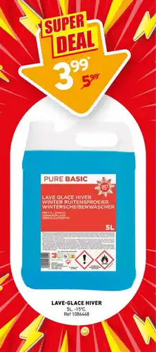 Trafic Lave-glace hiver offre