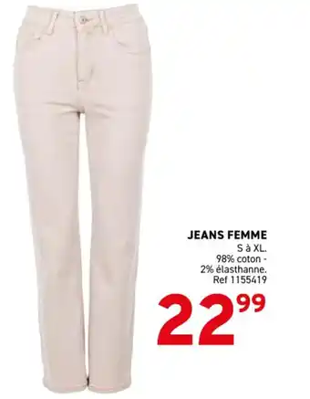 Trafic Jeans femme offre