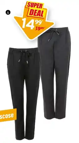 Trafic Pantalon femme offre