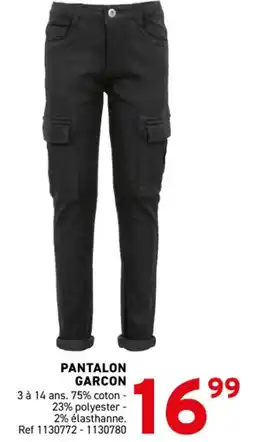 Trafic Pantalon garcon offre