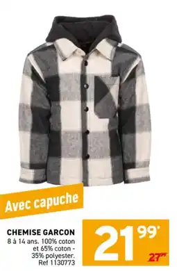 Trafic CHEMISE GARCON offre