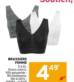 Trafic Brassiere femme offre