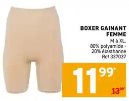 Trafic Boxer gainant femme offre