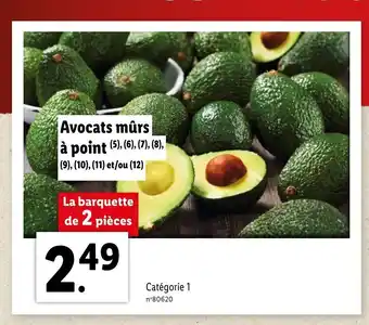Lidl Avocats Murs A Point offre
