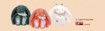 Monoprix Lapin fleurette offre
