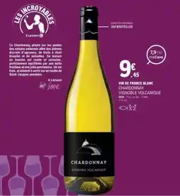 E.Leclerc CHARDONNAY VIGNOBLE VOLCANIQUE offre