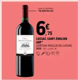 E.Leclerc Lussac Saint Émilion Aop offre