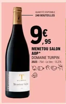E.Leclerc Menetou Salon Aop offre