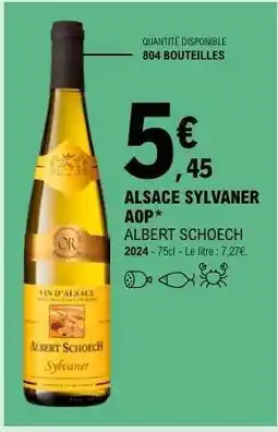 E.Leclerc Alsace Sylvaner Aop offre